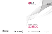 LG GX500 User Manual
