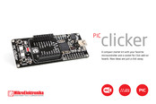 mikroElektronika PIC clicker Manual