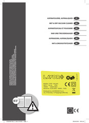 Lavor VAC20X Manual