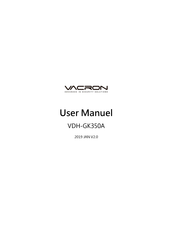 Vacron VDH-GK350A User Manual