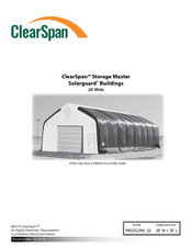 ClearSpan Storage Master Solarguard Series Assembly Manual