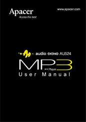 Apacer Technology Audio Steno AU524 User Manual