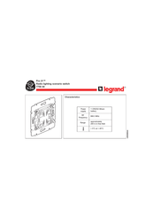 LEGRAND Pro 21 7756 44 Manual