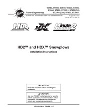Fisher Engineering HD2 Installation Instructions Manual
