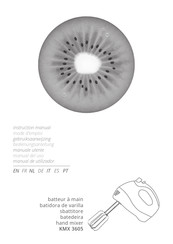 Kiwi KMX 3605 Instruction Manual