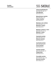 SSS Siedle MO 950-0/9 Product Information