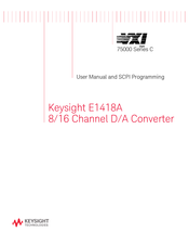 Keysight E1418A Series User Manual And Programming