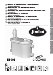 JIMTEN Ciclon Series Maintenance And Instruction Manual