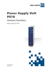 SIEB & MEYER PS10 Hardware Description
