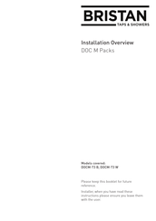 Bristan DOCM-T3 W Installation Overview