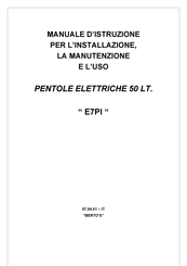 Bertos E7PI Instruction Manual