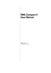 Panduit RMS Compact II User Manual