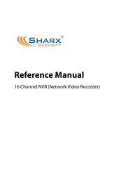 SHARX SECURITY HTNR4560 Reference Manual