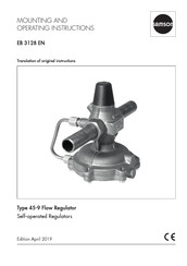 Samson 45-9 Mounting And Operating Instructions