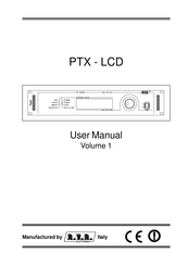 R.V.R. Elettronica PTX-LCD User Manual