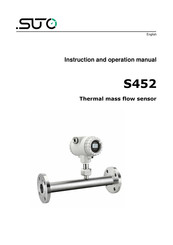 Suto S452 Instruction And Operation Manual
