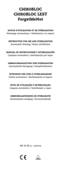 AREX CHIROBLOC CHIRO 3 Instruction For Use And Sterilization