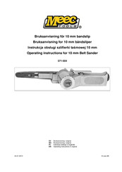 Meec 071-004 Operating Instructions Manual