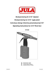 Jula 072-000 Operating Instructions Manual