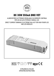 Griven DC 36W 350mA DMX VST Operating Instructions Manual