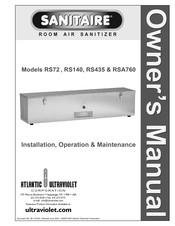 Sanitaire RS140 Owner's Manual