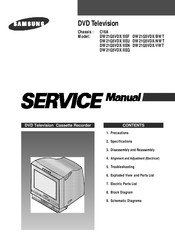 Samsung DW21G5VDX/NWT Service Manual