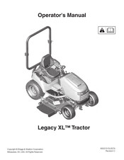 Briggs & Stratton Legacy XL Operator's Manual