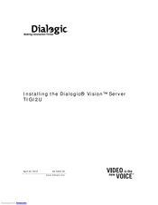 Dialogic Vision TIGI2U Installing