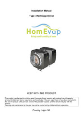 HomEvap Direct Installation Manual