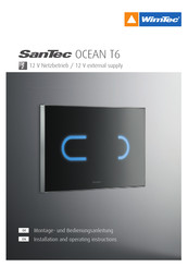 WimTec SanTec OCEAN T6 Installation And Operating Instructions Manual
