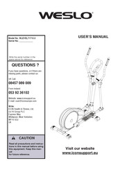 Weslo WLEVEL71710.0 User Manual
