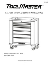 ToolMaster 81000 Manual