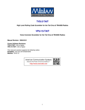Midian VPU-15-TAIT Manual
