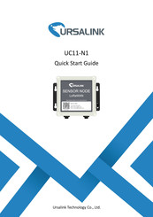 Ursalink UC11-N1 Quick Start Manual