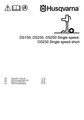 Husqvarna DS250 Operator's Manual