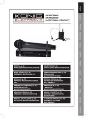 König Electronic KN-MICW450 Manual