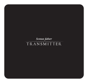 Sonus Faber TRANSMITTER Manual