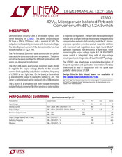 Linear Technology Analog Devices LT8301 Demo Manual
