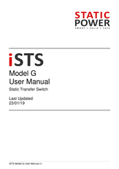 Static Power iSTS G User Manual