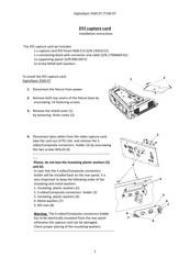 Robe DigitalSpot 7100 DT Installation Instructions