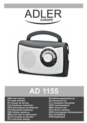 Adler europe AD 1155 User Manual