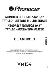 Phonocar VM154 Instruction Manual