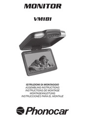 Phonocar VM181 Assembling Instructions