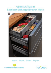 Scandinavian Appliances norcool Drawer fridge Manual