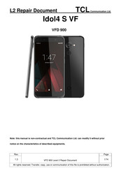 TCL Idol4 S VF Repair Document