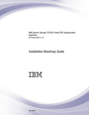 IBM TS7650G PROTECTIER DEDUPLICATION GATEWAY Installation Roadmap Manual