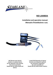 STARLANE RID LAMBDA Installation And Operation Manual