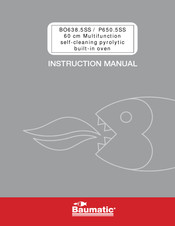 Baumatic P650.5SS User Manual