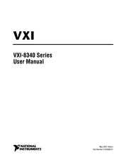 National Instruments VXI-8345 User Manual