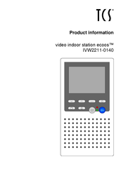 TCS Ecoos  IVW2211-0140 Product Information
